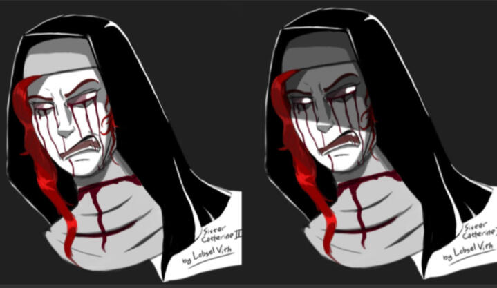 (Misericorde) Catherine II ghost headcanon